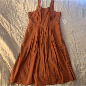 Universal Thread Target Empire Waist Dress Rust colored Size 16 NWT